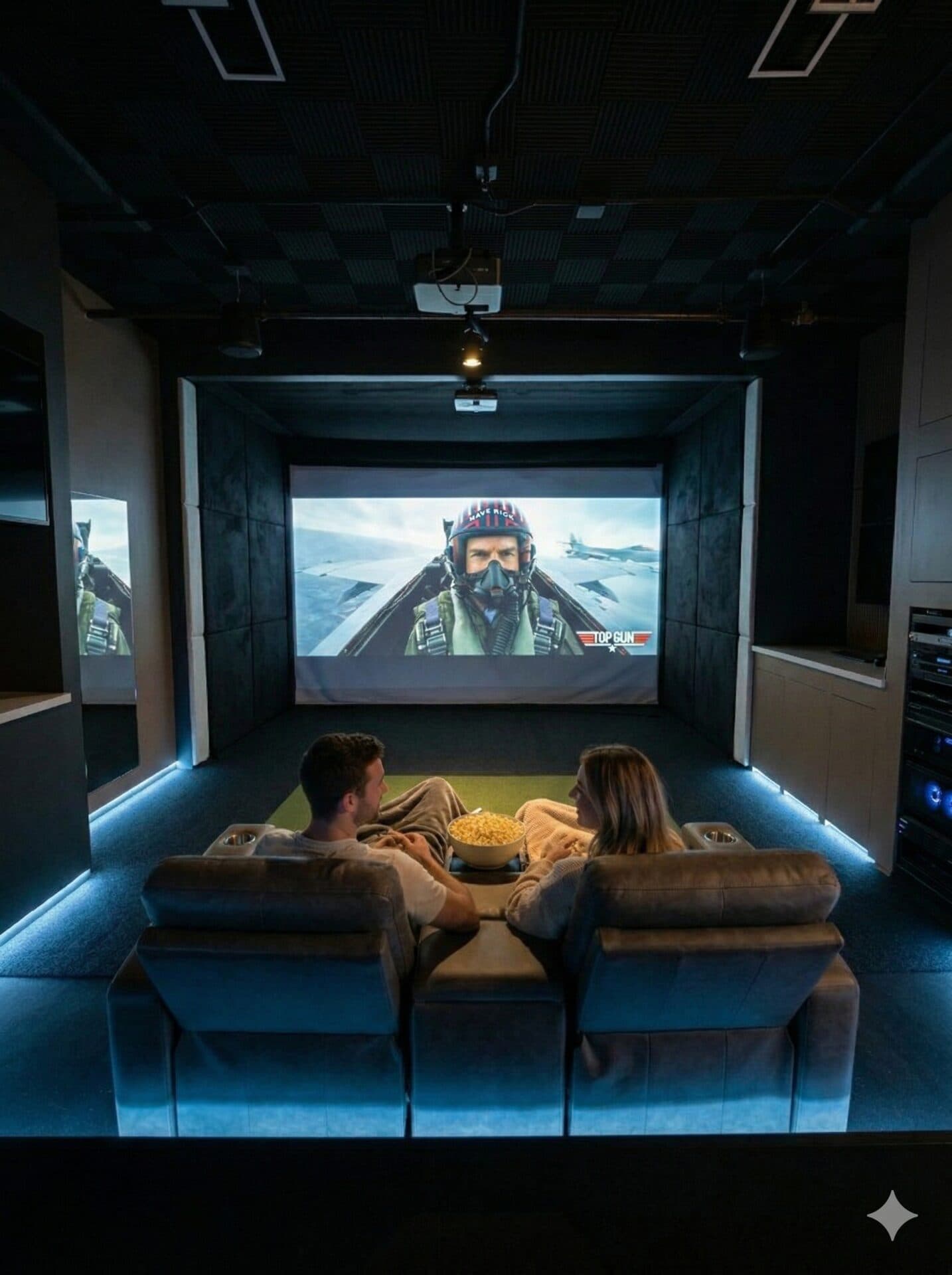 Private theater setup